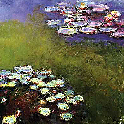 مجموعه ای از تابلو های نقاشی کلود مونه