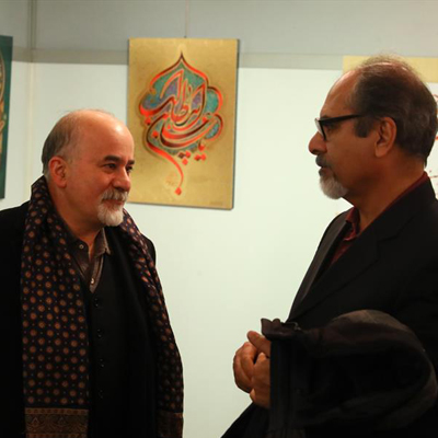 نمایشگاه پوسترهای زرکوب «تلألو مطلا» افتتاح شد