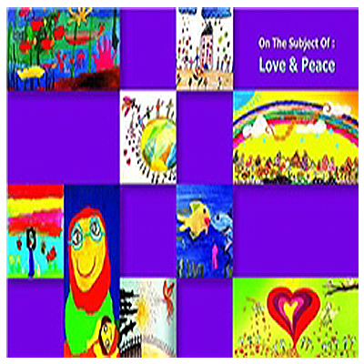 افتتاح دومین نمایشگاه نقاشی‌ های کودکانه «عشق و صلح»