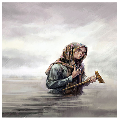 منتخبی از طراحی کاراکتر و تصویرسازی های آدی سلمان هنرمند مالزیایی