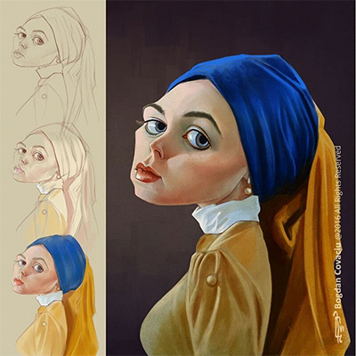 کاریکاتور های بوگدان کواسیو Bogdan Covaciu هنرمند رومانیایی