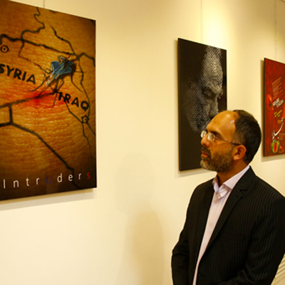 نمایشگاه طراحی لوگو و پوستر افتتاح شد