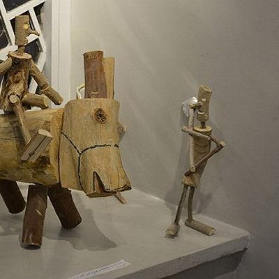 خلاقیت در پیچ و خم ضایعات چوب