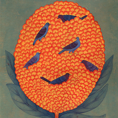 گل و مرغ‌های تازه - مریم لامعی