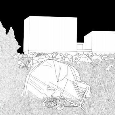 نمایش تصویری از جنگ توسط هنرمند جوان ایرانی در فرانسه