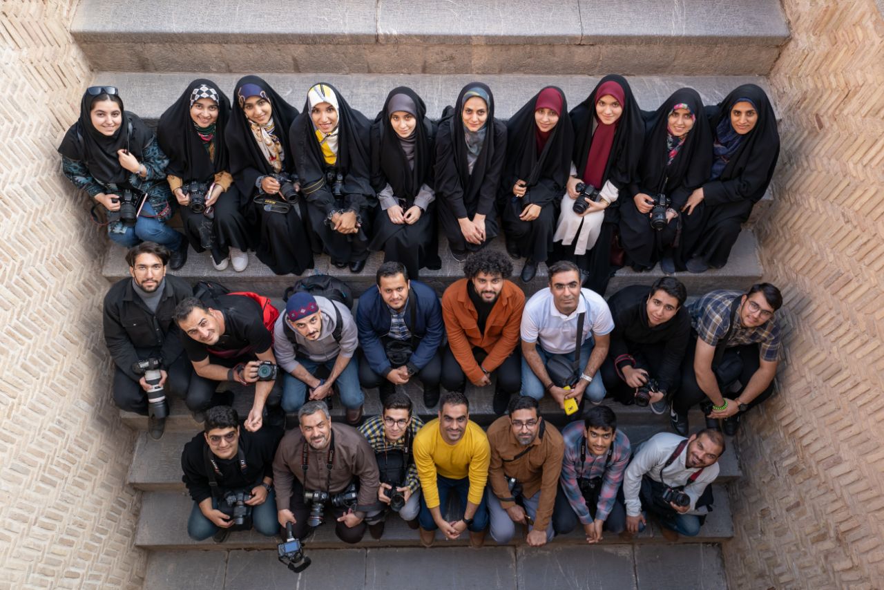 گزارش تصویری سفر جمعی از فعالان عکسخانه حوزه هنری اصفهان به کاشان
