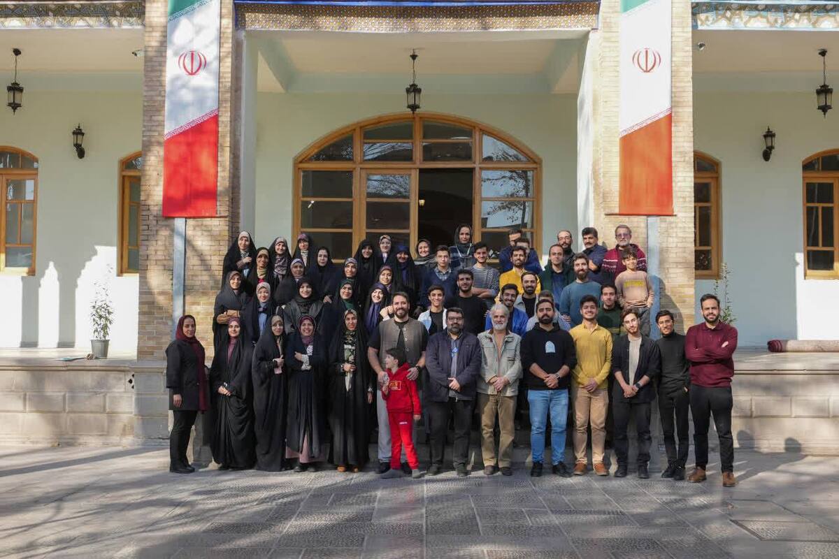 کارگاه حروف‌نگاری «مشق ایران» در عمارت سعدی برگزار شد